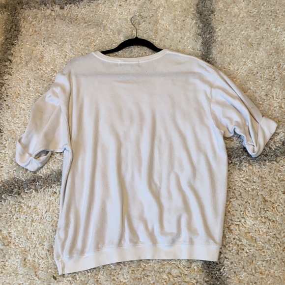 Wild Fox Soft White Sweatshirt Pink Ice Cream Sz S - Picture 2 of 2